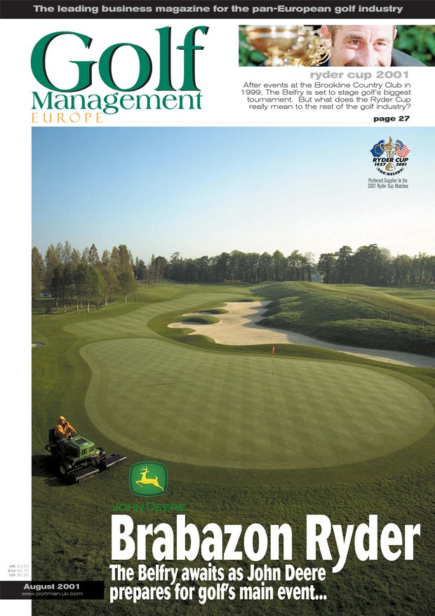 Golf Management - August 2001 - Volume 1