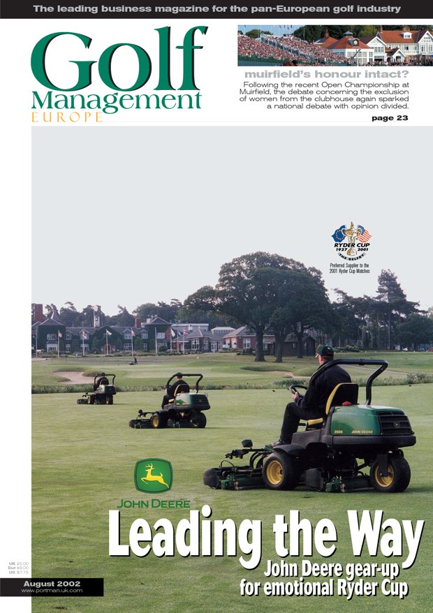 Golf Management - August 2002 - Volume 1