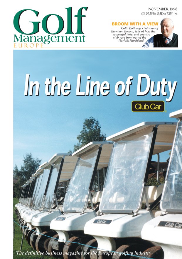 Golf Management - November 1998 - Volume 1