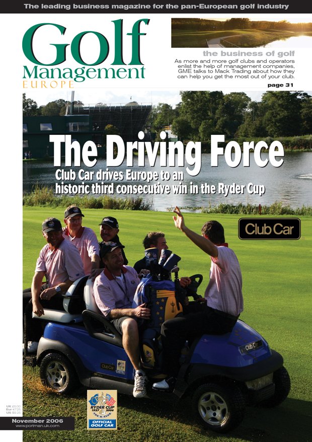 Golf Management - November 2006 - Volume 1