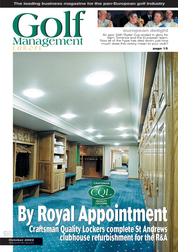 Golf Management - October 2002 - Volume 1