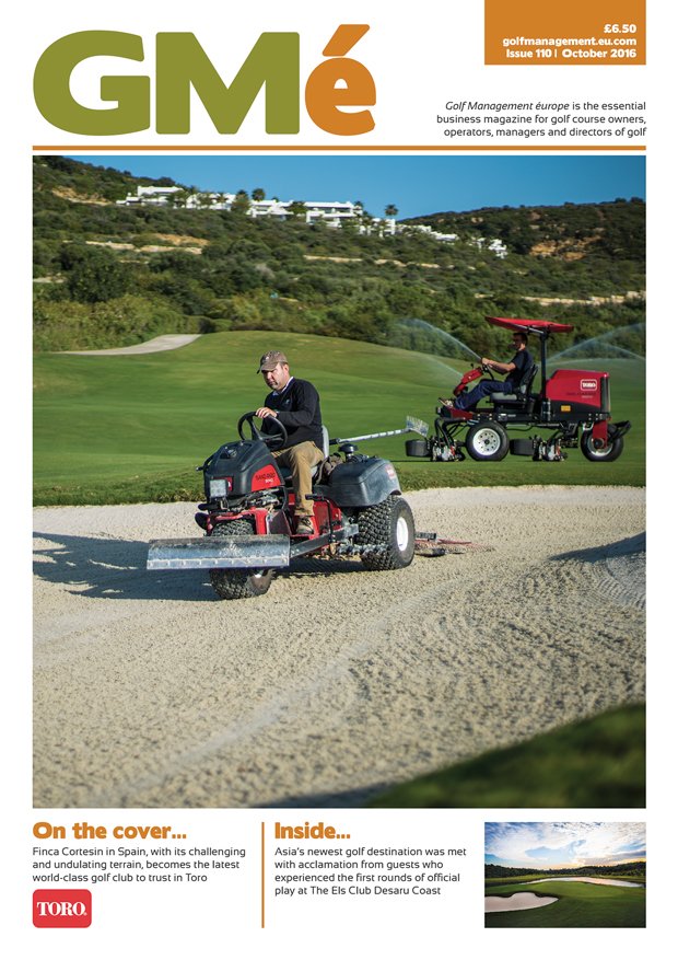 Golf Management - October 2016 - Volume 3